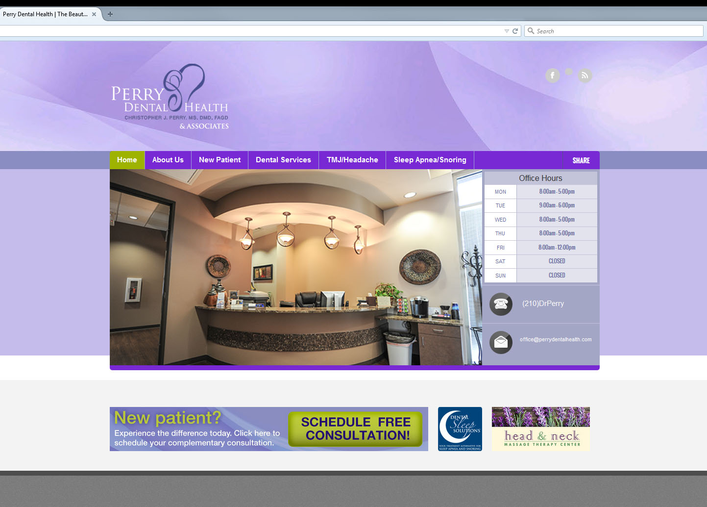Perry Dental Website